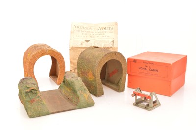 Lot 755 - A Leeds Model Co Train Set Box with Track and quantity of other 0 Gauge Track (qty in 5 boxes)
