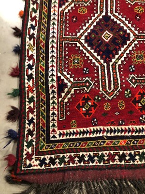 Lot 44 - A woollen Iranian rug