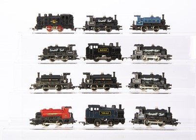 Lot 550 - Hornby Tri-ang and Playcraft 00 gauge Steam Tank Locomotives