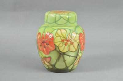 Lot 12 - A modern Moorcroft pottery collectors club ginger jar and cover