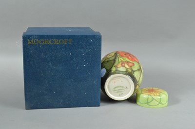 Lot 12 - A modern Moorcroft pottery collectors club ginger jar and cover