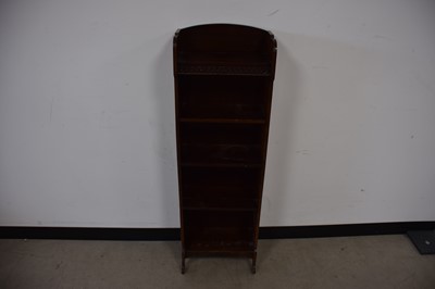 Lot 59 - A small Edwardian mahogany bookcase