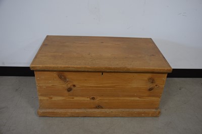Lot 60 - An antique stripped pine blanked