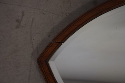 Lot 80 - A Regency period mahogany chevalier mirror