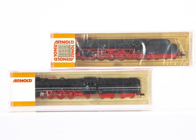 Lot 577 - Arnold N Gauge German Steam Locomotives with Tenders