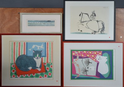 Lot 151 - A collection of four prints