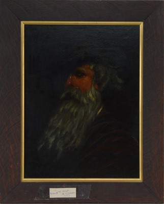 Lot 153 - An early 20th century portrait of a bearded man