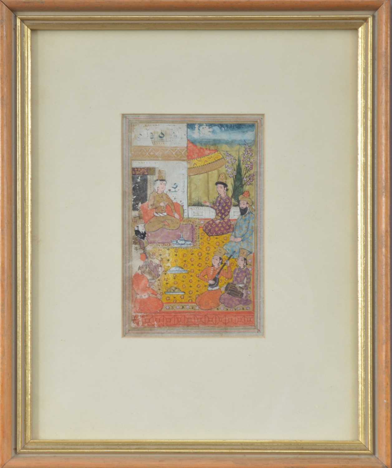 Lot 205 - A Persian/Middle Eastern Gouache painting