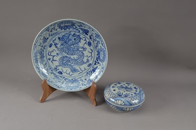 Lot 223 - A modern Chinese blue and white bowl