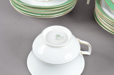 Lot 255 - A 20th century Aynsley porcelain part tea set