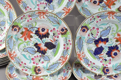 Lot 256 - A large collection of Copeland Spode porcelain dinner plates