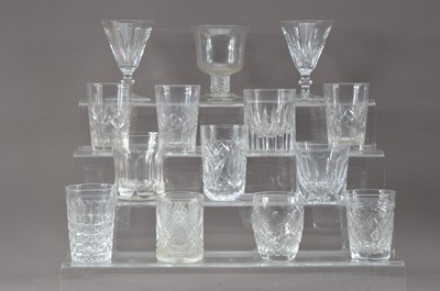 Lot 271 - A collection of 19th century and later glassware