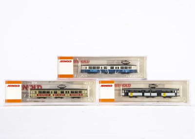 Lot 598 - Arnold N Gauge Electric Articulated Trams