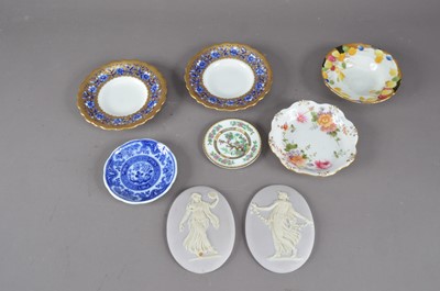 Lot 279 - A pair of 19th century Wedgwood porcelain plaques