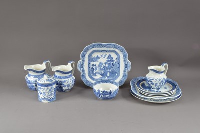 Lot 319 - A collection of mostly Wedgwood blue and white ceramics