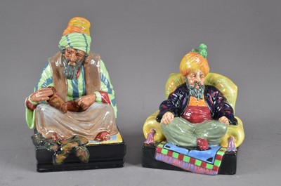 Lot 374 - Two Royal Doulton ceramic figurines