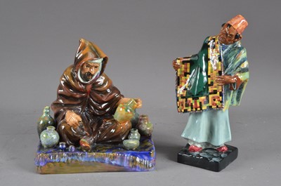 Lot 377 - Two Royal Doulton ceramic figurines