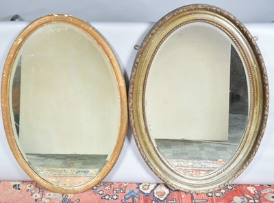 Lot 464 - Two oval mirrors