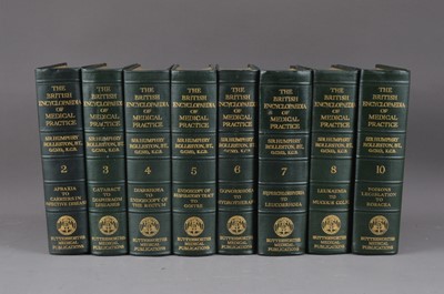 Lot 488 - Eight Volumes of The Encyclopaedia of Medical Practice