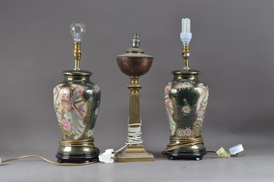 Lot 519 - Three lamps