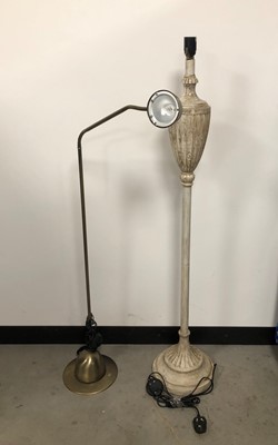 Lot 526 - Two modern floor standing lamps