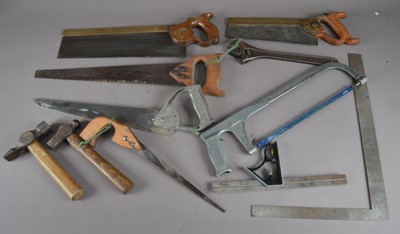 Lot 544 - A collection of antique tools