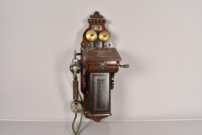 Lot 13 - A pre 1900 Ericsson Wall Telephone
