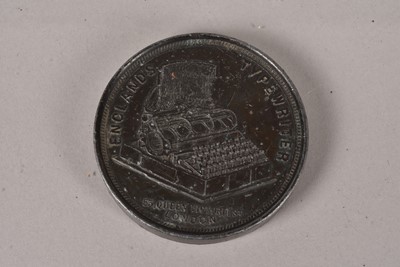 Lot 20 - An England's Typewriter Medallion