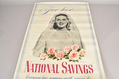 Lot 33 - A small collection of National Saving Posters