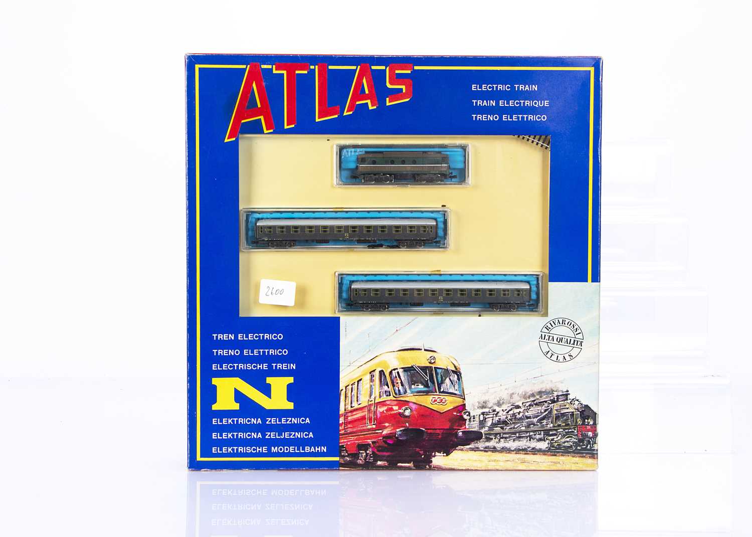 Lot 638 - Atlas/Rivarossi N Gauge Italian Diesel Train Set