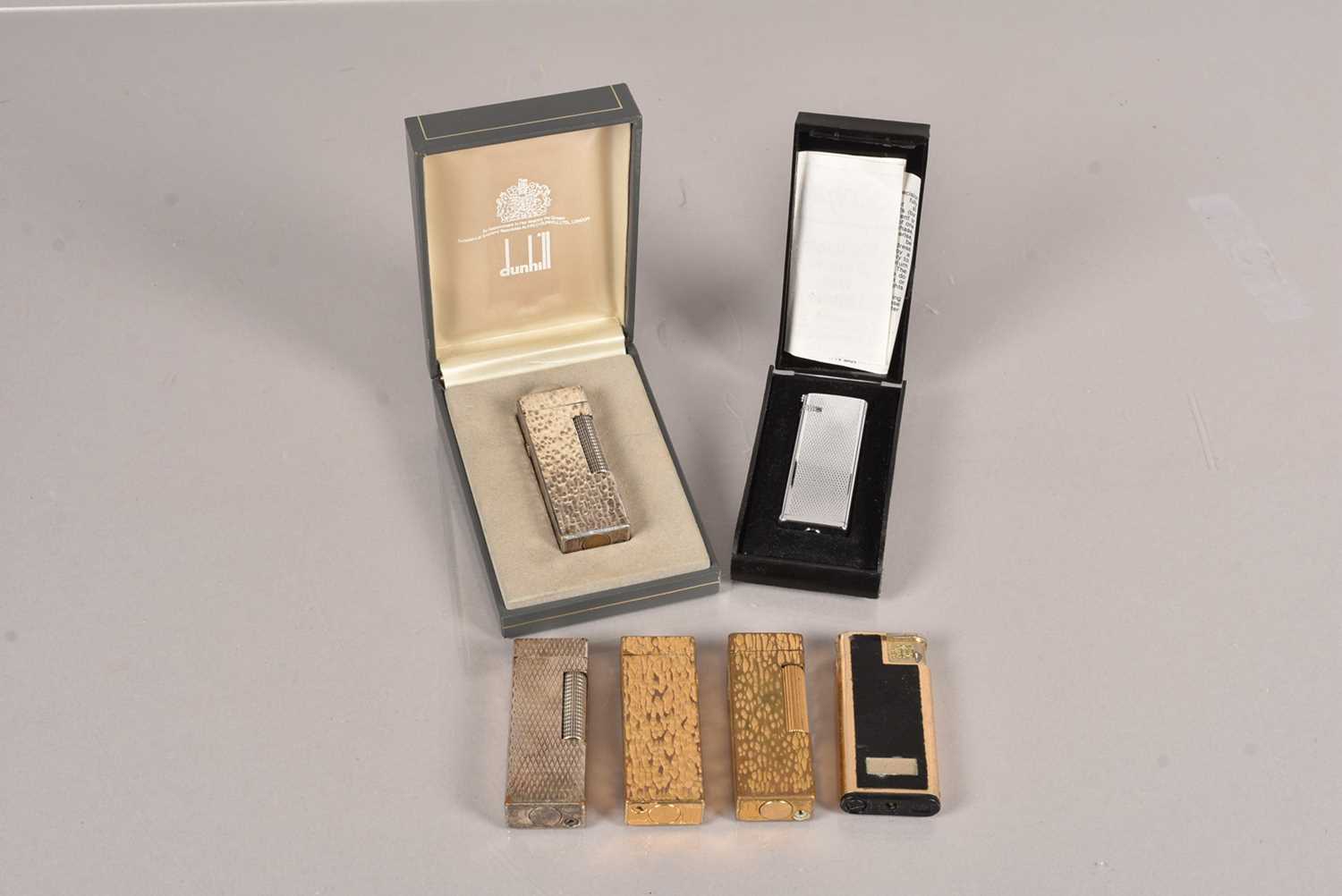 Lot 71 - A group of six pocket lighters