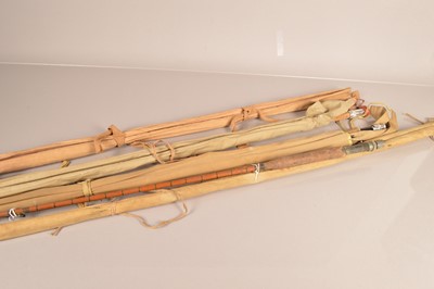 Lot 98 - A selection of various fishing rods
