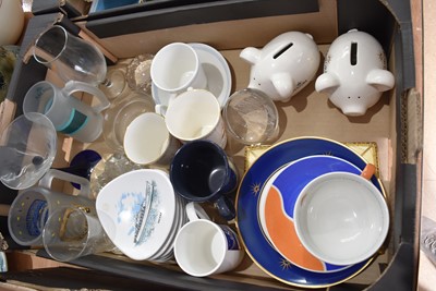 Lot 127 - A large collection of Shipping ceramics and glassware
