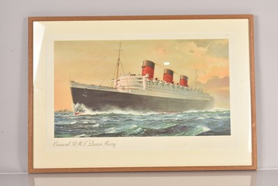 Lot 146 - Four Cunard Line prints