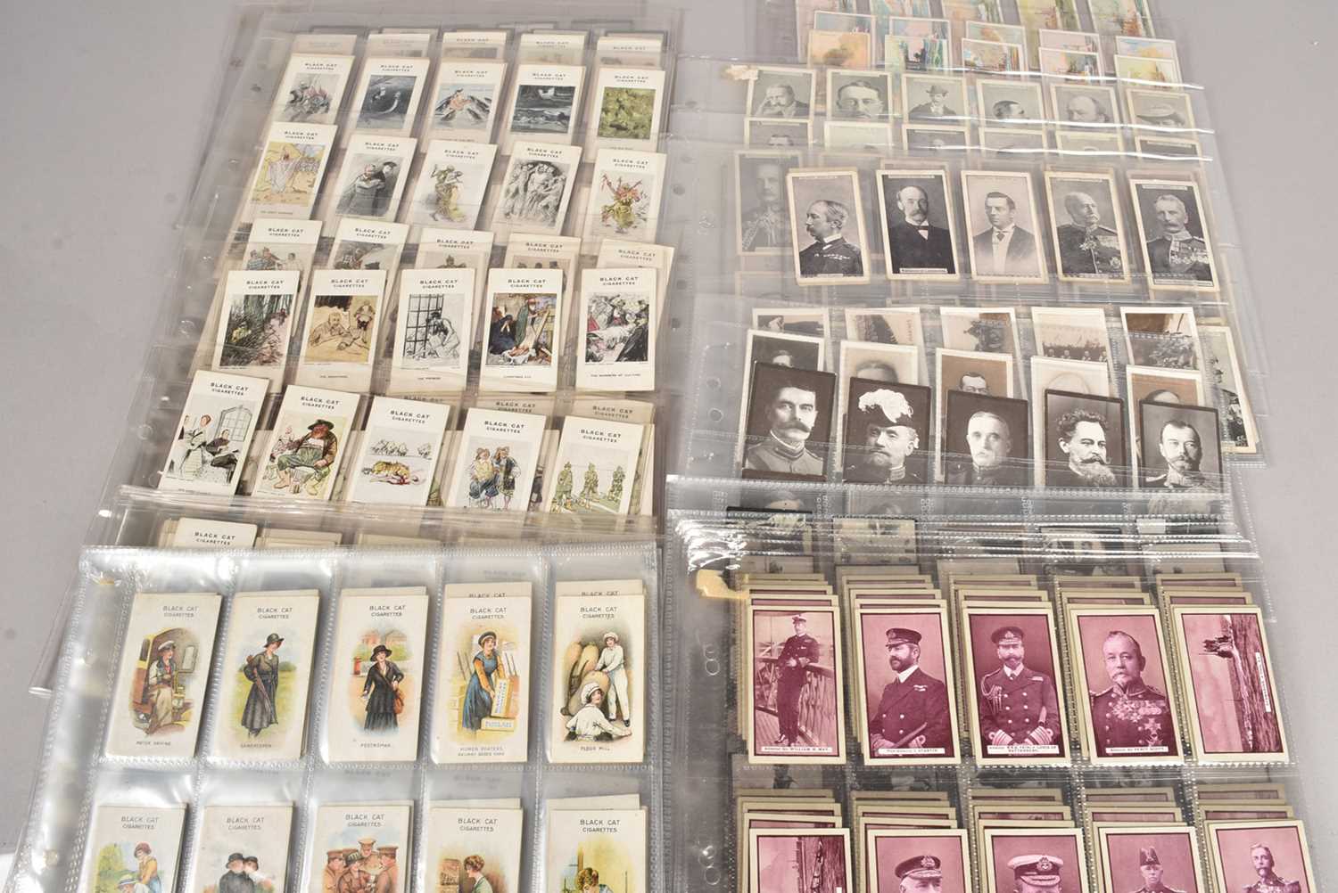 Lot 189 - Military Themed Cigarette Card Sets