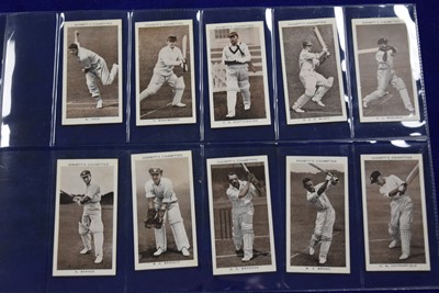 Lot 195 - Cricket Themed Cigarette Card Sets