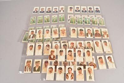 Lot 196 - Wills Cricket Themed Cigarette Card Sets