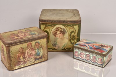 Lot 207 - A collection of three early 20th Century Mazawattee Tea tins