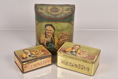 Lot 210 - A large Mazawattee 'Old Folks at Home' Caddy