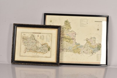 Lot 219 - A vintage map of Berkshire