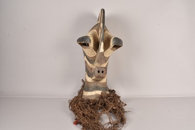 Lot 257 - A Songye Kifwebe Mask