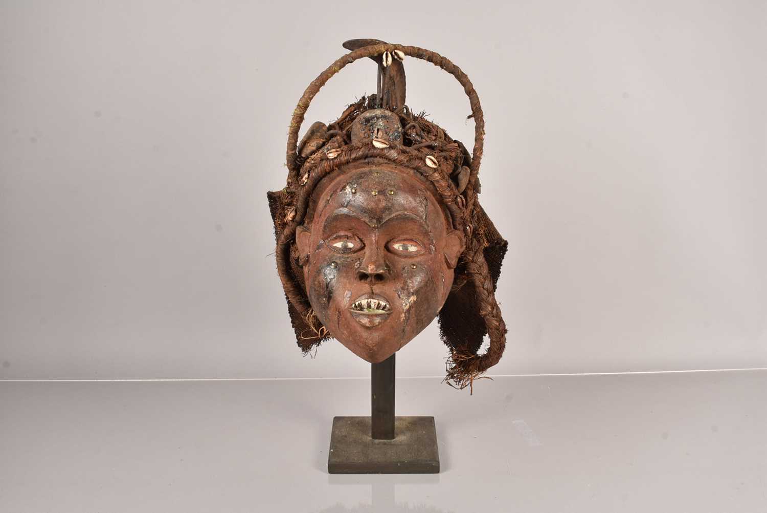 Lot 260 - An African Fetish Mask