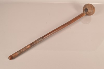 Lot 315 - An African Hardwood Knobkerrie