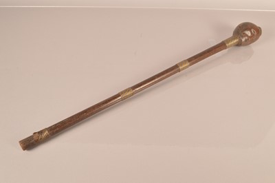 Lot 316 - An African Hardwood Knobkerrie