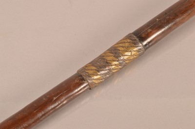 Lot 322 - An African Hardwood Knobkerrie