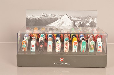 Lot 330 - Victorinox - Classic Penknife Display