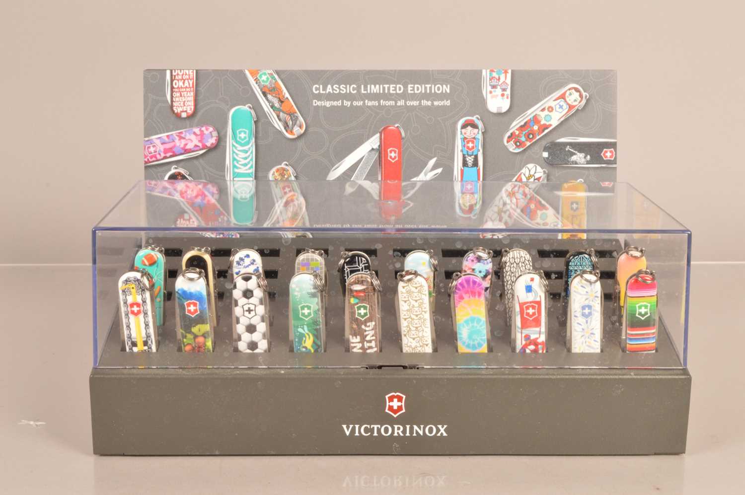Lot 331 - Victorinox - Classic Penknife Display