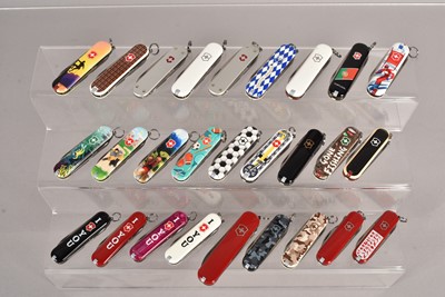 Lot 339 - Victorinox - a good collection of penknives