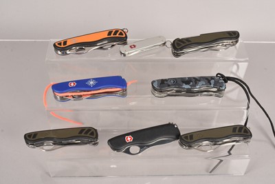 Lot 364 - Victorinox - a selection of various knives