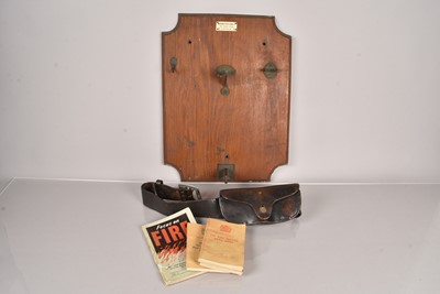 Lot 382 - A Merryweather & Sons Ltd Fire Equipment wall mount